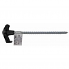 Supa Peg Galvanised Steel Screw Peg (4 pack)